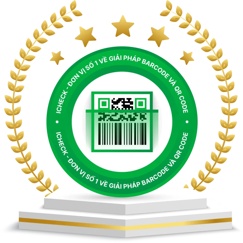 Công ty Cổ phần iCheck là đơn vị số 1 thị trường về giải pháp Barcode và QR code​