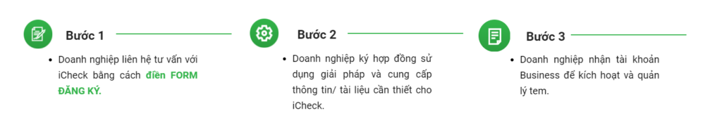 quy trình làm tem chống hàng giả QR Code iCheck